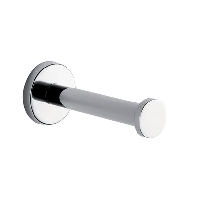 Porta rotolo in Acciaio Inox e Cromall Gedy serie Felce - Cromato