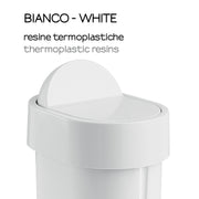 Portarifiuti da appoggio di Gedy serie Junior - Bianco by CeramicStore | Lo specialista del tuo bagno