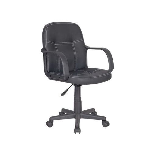 Poltrona imbottita modello 1431 in nylon con seduta in PVC e braccioli - Nero by CeramicStore | Lo specialista del tuo bagno