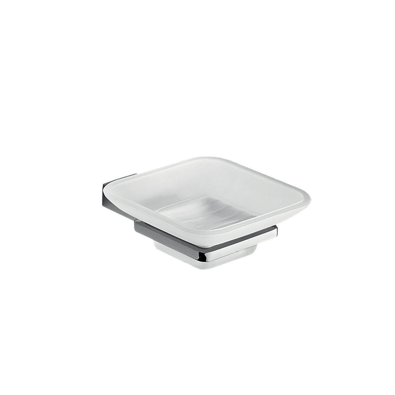 Portasapone in Acciaio Inox di Gedy serie Kansas - Cromato by CeramicStore | Lo specialista del tuo bagno
