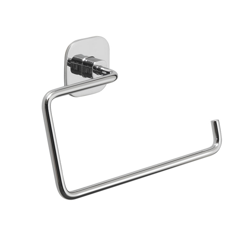 Porta asciugamani ad anello in acciaio inox e cromall Teide di Gedy - Cromato by CeramicStore | Lo specialista del tuo bagno
