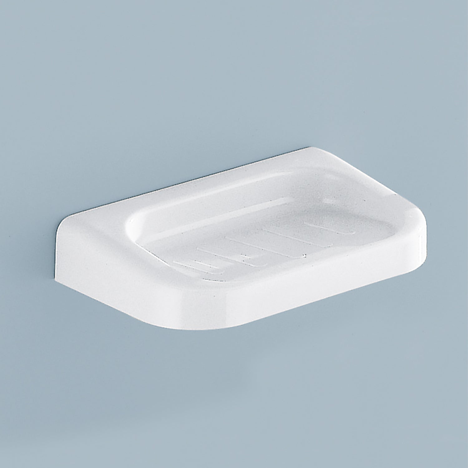 Portasapone a parete di Gedy serie Darios - Bianco by CeramicStore | Lo specialista del tuo bagno