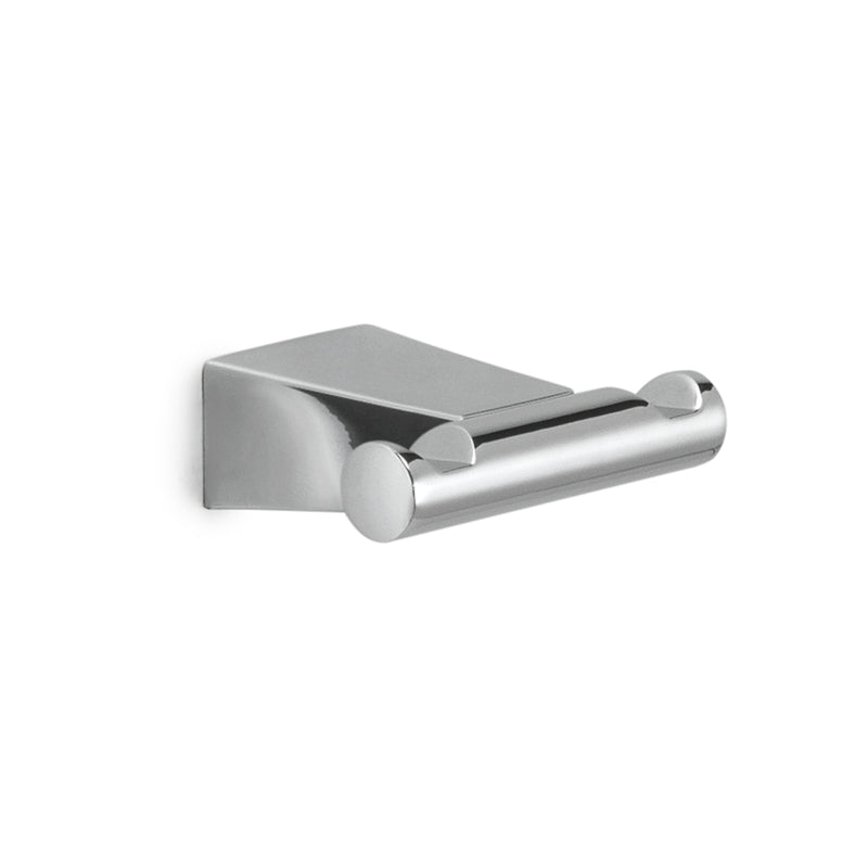 Appendiabiti doppio a parete in Acciaio Inox Gedy serie Tonale - Cromato by CeramicStore | Lo specialista del tuo bagno