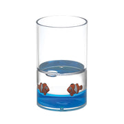 Portaspazzolini da appoggio Gedy serie Pyxis - Bianco/Blu