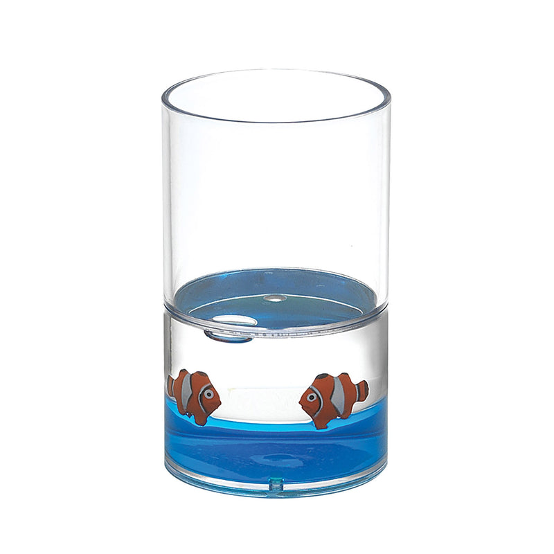 Portaspazzolini da appoggio Gedy serie Pyxis - Bianco/Blu