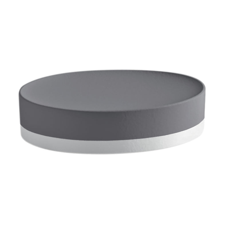 Portasapone in ceramica Gedy serie New Mizar - Grigio