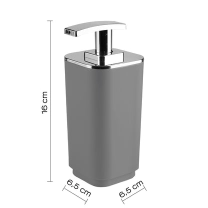 Dosasapone da appoggio Gedy serie Seventy - Grigio