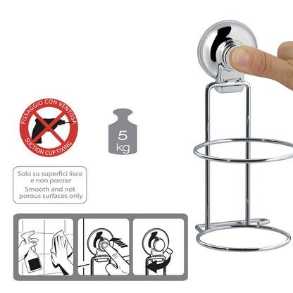Porta phon di Gedy serie Hot - Cromato by CeramicStore | Lo specialista del tuo bagno