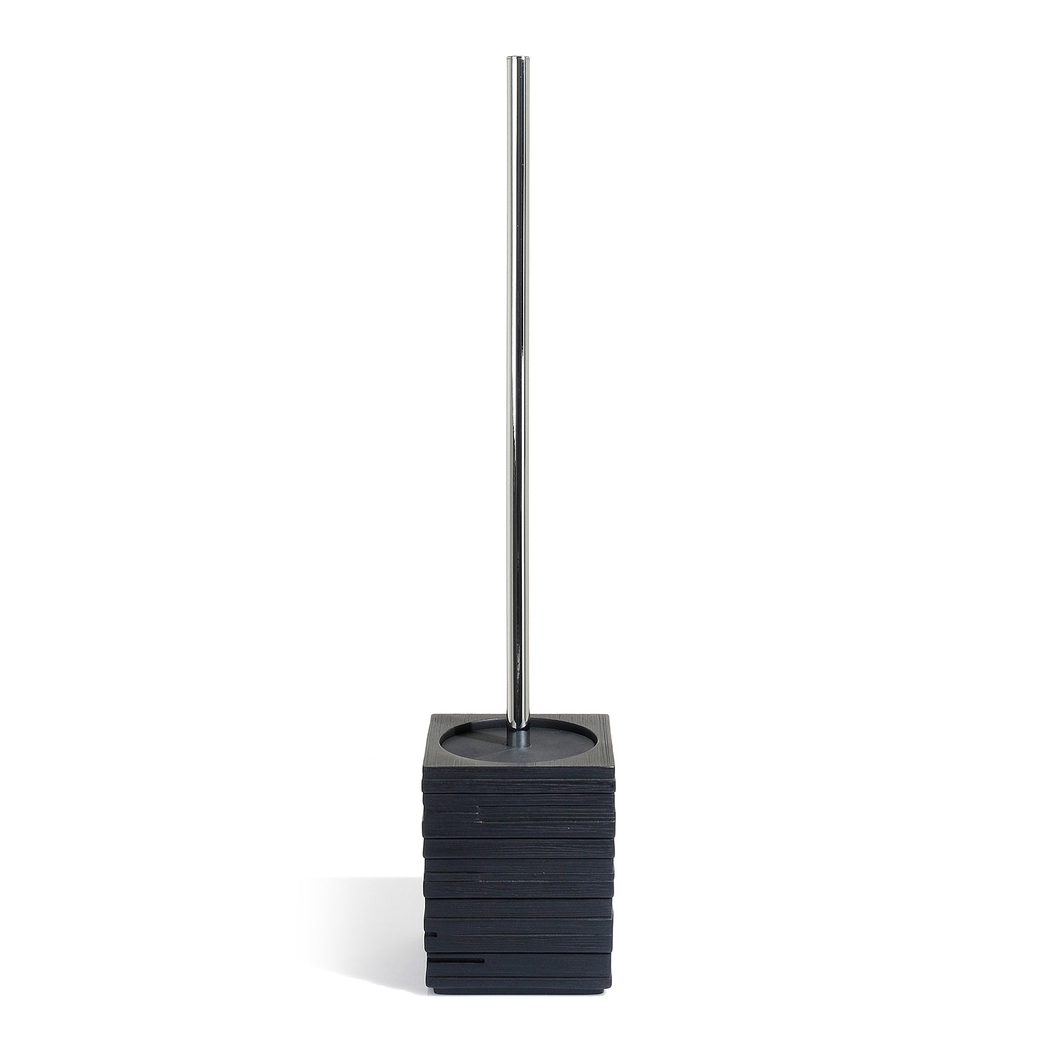 Scopino da appoggio con ciuffo in setole Gedy serie Quadrotto - Nero by CeramicStore | Lo specialista del tuo bagno