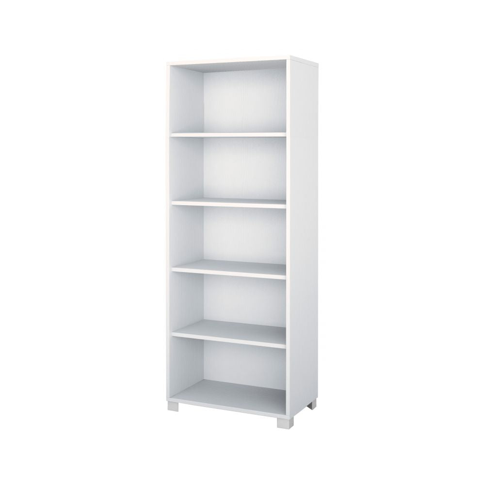 Libreria a cinque vani 70 x 41 x H. 183 cm - Bianco by CeramicStore | Lo specialista del tuo bagno