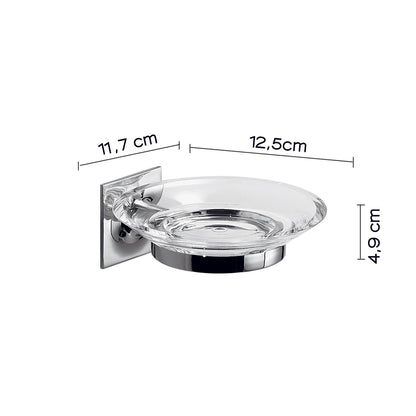 Portasapone in ottone e Cromall Wizard di Gedy - Cromato by CeramicStore | Lo specialista del tuo bagno