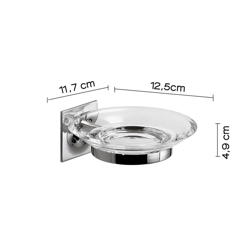 Portasapone in ottone e Cromall Wizard di Gedy - Cromato by CeramicStore | Lo specialista del tuo bagno