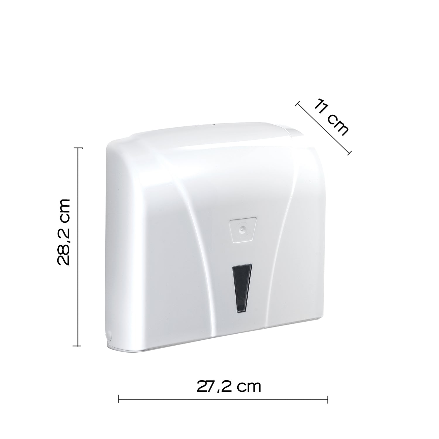 Gedy Distributore Salviette Carta Bianco - Capacità 300 by CeramicStore | Lo specialista del tuo bagno
