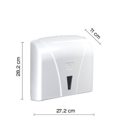 Gedy Distributore Salviette Carta Bianco - Capacità 300 by CeramicStore | Lo specialista del tuo bagno