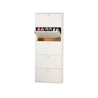Scarpiera a 5 ante a ribalta - Bianco by CeramicStore | Lo specialista del tuo bagno