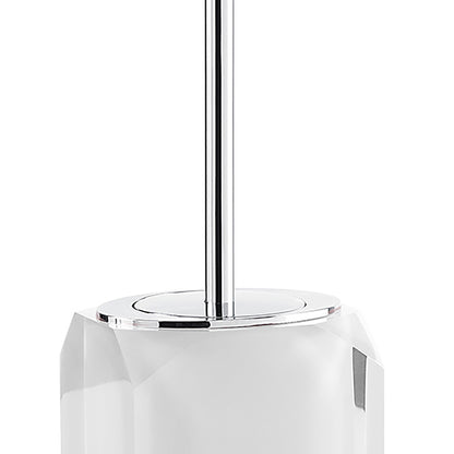 Scopino con ciuffo in setole Gedy serie Chanelle - Bianco by CeramicStore | Lo specialista del tuo bagno