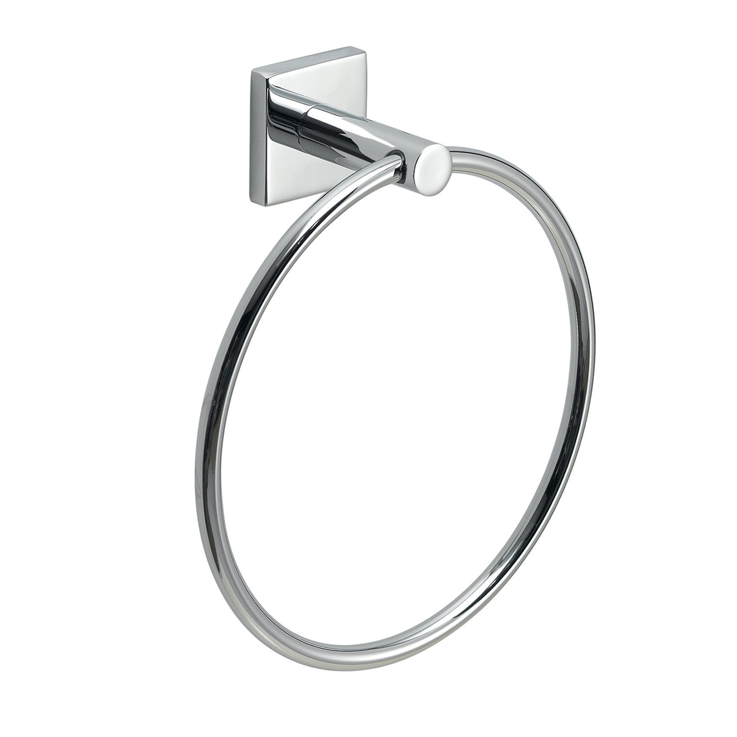 Portasalviette ad anello Fuji di Gedy - Cromato by CeramicStore | Lo specialista del tuo bagno