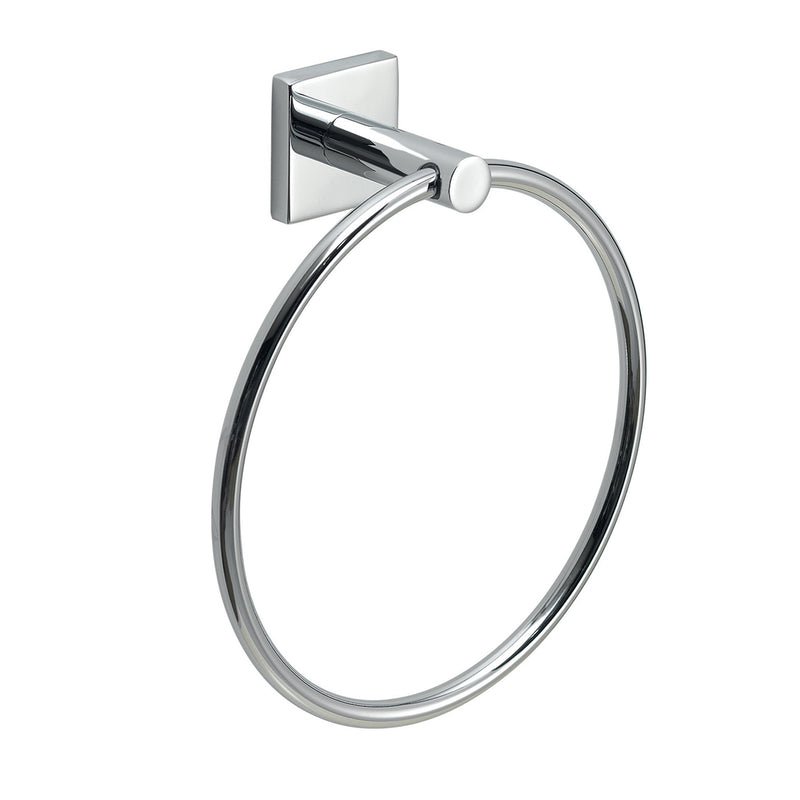 Portasalviette ad anello Fuji di Gedy - Cromato by CeramicStore | Lo specialista del tuo bagno