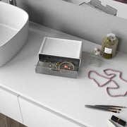 Box impilabile da appoggio Gedy serie Seventy - Bianco by CeramicStore | Lo specialista del tuo bagno