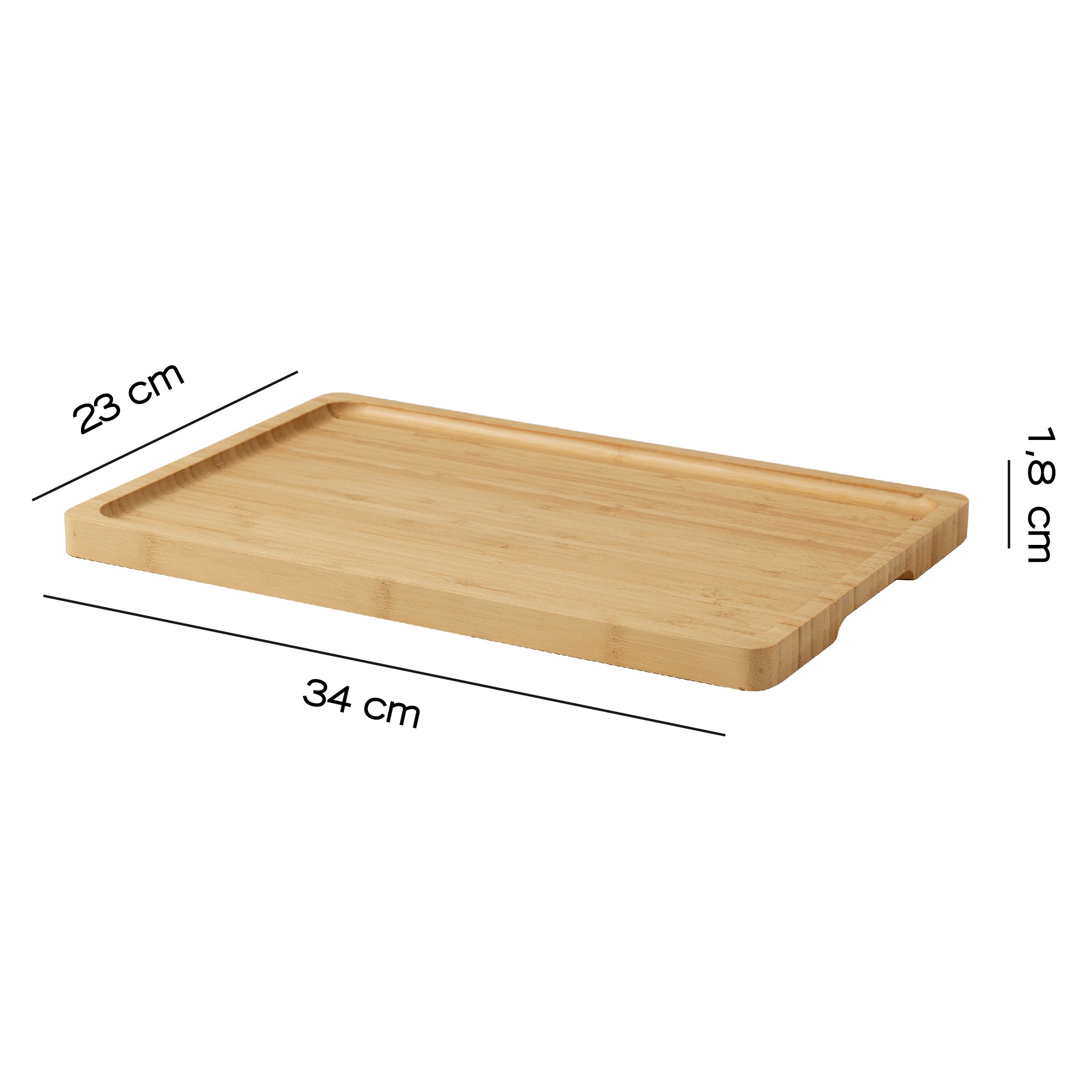 Vassoio portaoggetti modello Ilan di Gedy in Bambà¹ - Naturale by CeramicStore | Lo specialista del tuo bagno