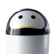 Portarifiuti 7.5 lt modello Peng di Gedy - Bianco/Nero by CeramicStore | Lo specialista del tuo bagno