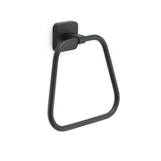 Portasalviette ad anello Gedy modello Tonga 17x4.6xH16 - Nero Matt by CeramicStore | Lo specialista del tuo bagno
