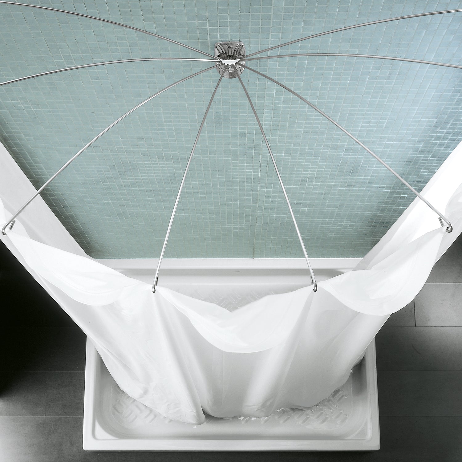 Supporto tenda doccia fino a 180° - Gedy by CeramicStore | Lo specialista del tuo bagno