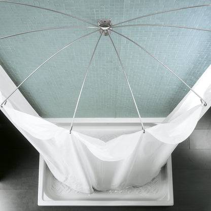 Supporto tenda doccia fino a 180° - Gedy by CeramicStore | Lo specialista del tuo bagno