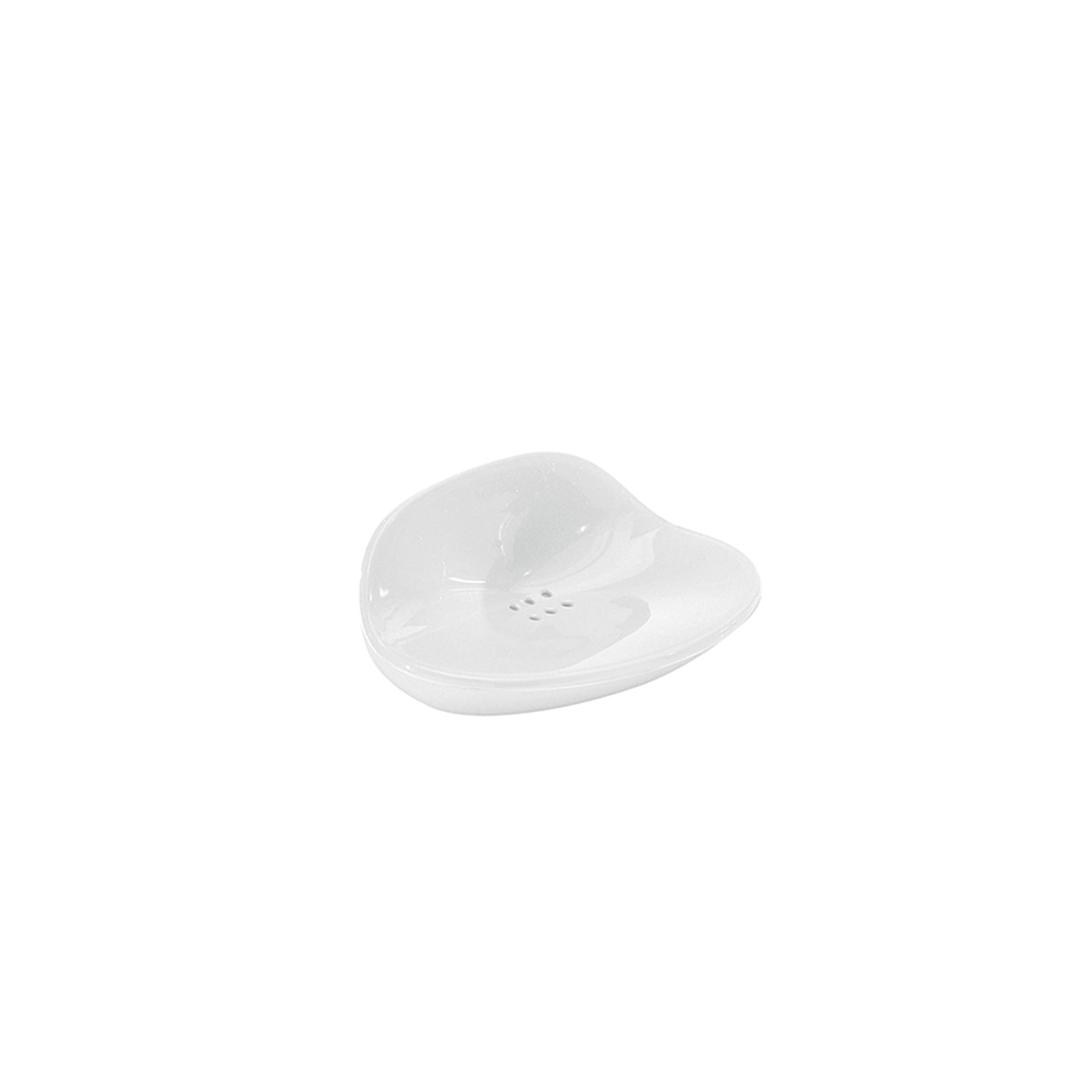 Portasapone da appoggio Gedy serie Moby - Bianco