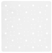 Tappeto antiscivolo doccia 53x53 cm in gomma di Gedy - Bianco by CeramicStore | Lo specialista del tuo bagno