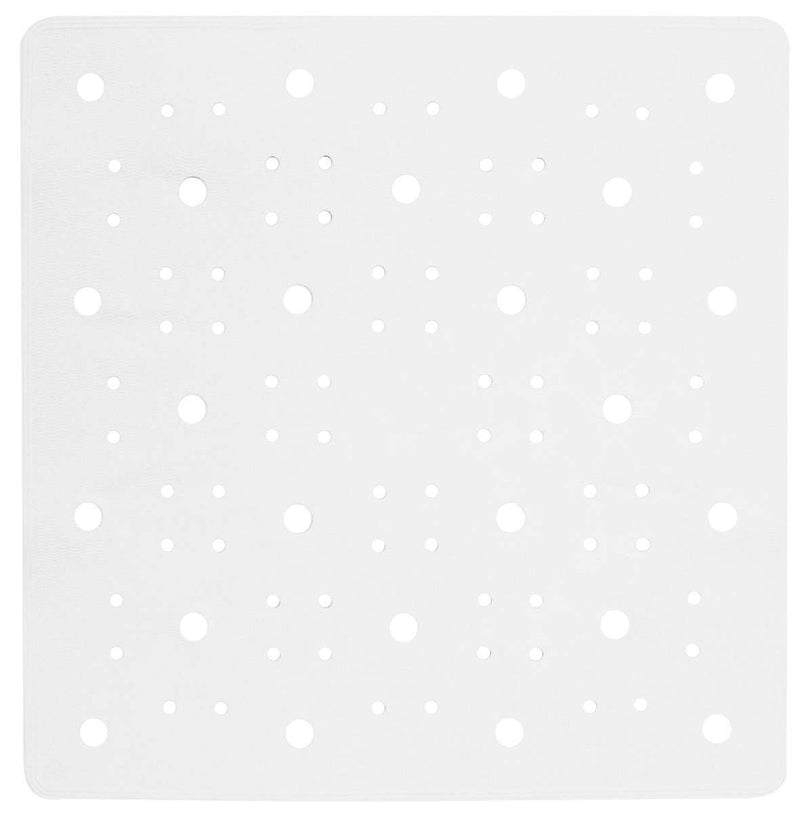 Tappeto antiscivolo doccia 53x53 cm in gomma di Gedy - Bianco by CeramicStore | Lo specialista del tuo bagno