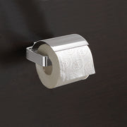 Portarotolo coperto a parete Gedy serie Lounge - Cromato