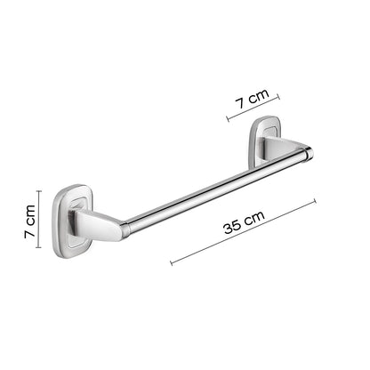 Porta asciugamani 35 cm a parete di Gedy serie Everest - Cromato by CeramicStore | Lo specialista del tuo bagno