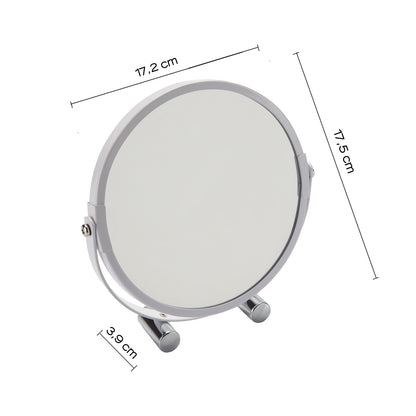 Specchio ingranditore 5X Monica di Gedy - Bianco by CeramicStore | Lo specialista del tuo bagno