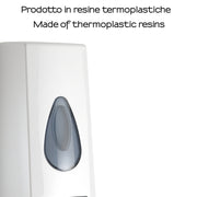 Dispenser sapone o disinfettante mani Gedy modello Halibut da 630 ml - Bianco by CeramicStore | Lo specialista del tuo bagno