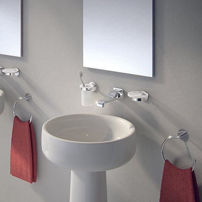 Portasalviette ad anello installazione a muro Gedy serie Gea - Cromato by CeramicStore | Lo specialista del tuo bagno