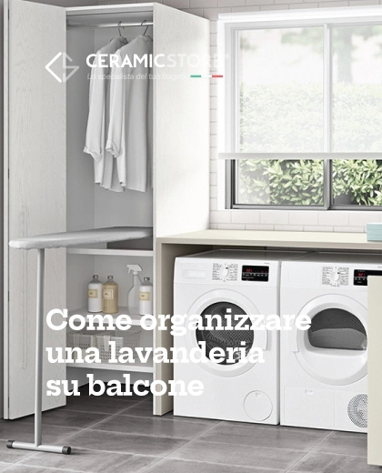 Come organizzare una lavanderia su balcone